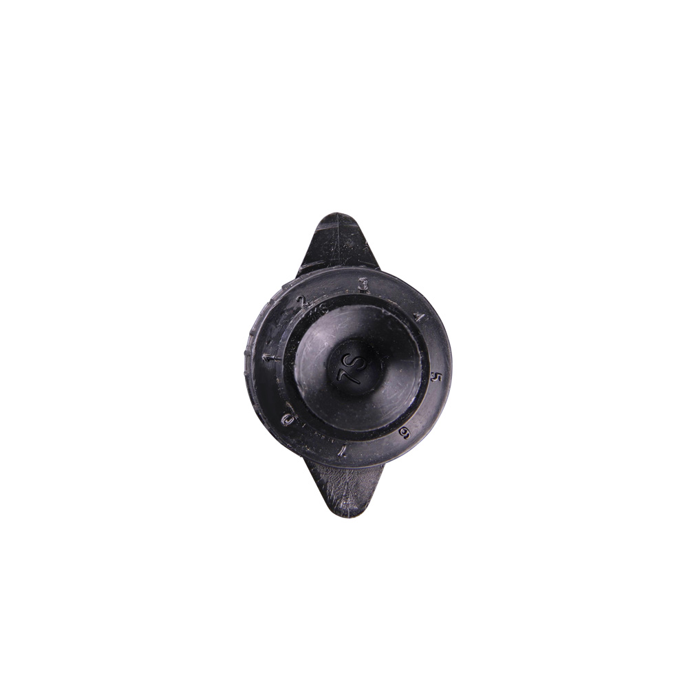 NOSGQ-Adjustable Drip Irrigation Emitters Vortex: Fan Shape Water Flow Bubbler Stake Irrigation Dripper Lock Barbed 1 4 Inch Tubing Garden Watering Sy