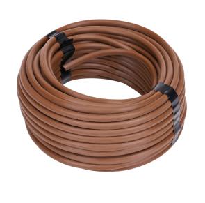 1/4 in. Supply Tubing, Brown Vinyl, 50 ft. ; 1/4 in. Supply Tubing in Brown Vinyl, 50 ft. coil (Raindrip R257BRVT)